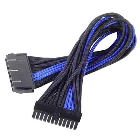 Silverstone Silver Stone Technologies PP07-MBBA 24 Pin 300 mm Power Cable Extender - Black with Blue PP07-MBBA